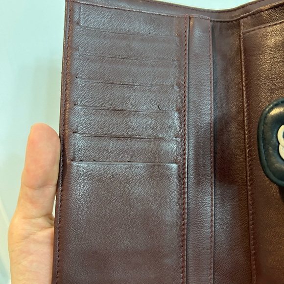 Chanel long flap wallet lambskin matelasse - Picture 11 of 16